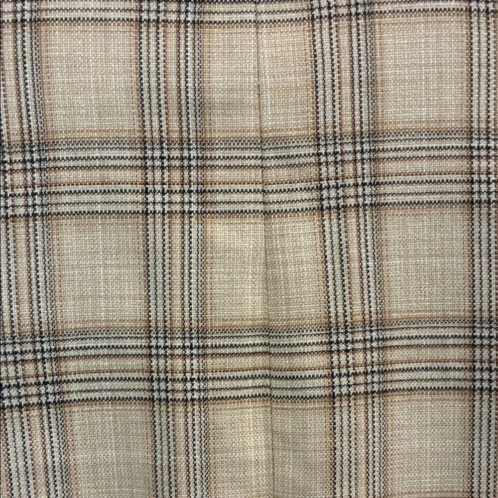 Murano Cream & Gray Plaid Men's Sport Coat